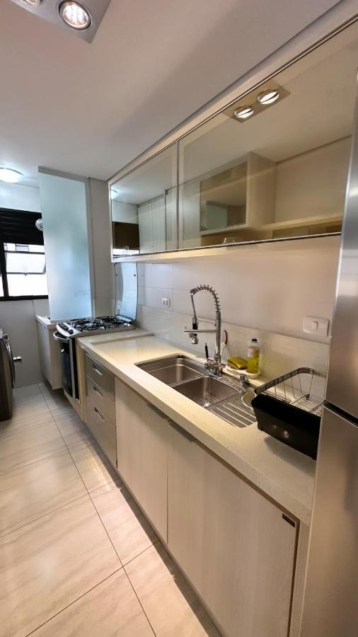 Flat Capitania Varam Guaruja Com Varanda Gourmet Eksteriør billede