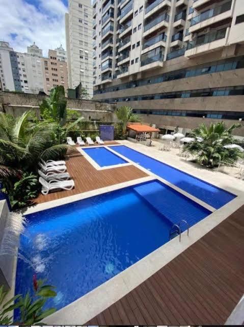 Flat Capitania Varam Guaruja Com Varanda Gourmet Eksteriør billede