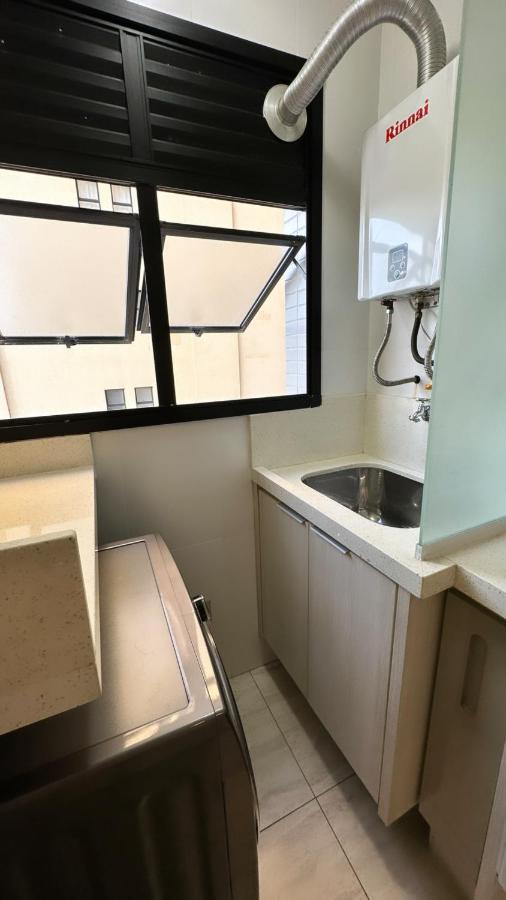 Flat Capitania Varam Guaruja Com Varanda Gourmet Eksteriør billede